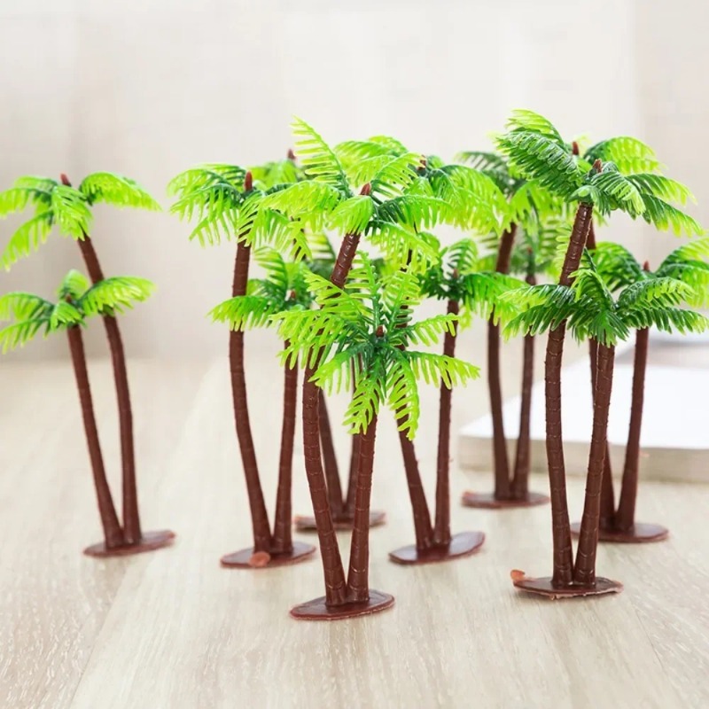 Aquarium Planted Tree - 10/20/30/40/50 szt. Dekoracje drzewne, miniaturowe rośliny