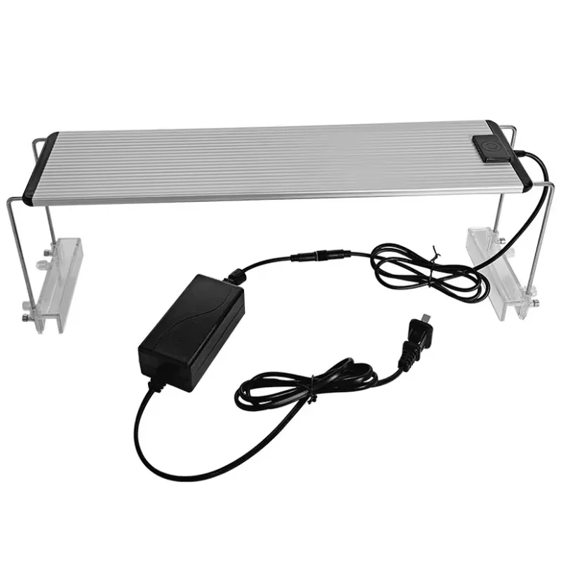 Planted Aquarium Hours - RGB Pełnospektralne Srebrne Oświetlenie LED do