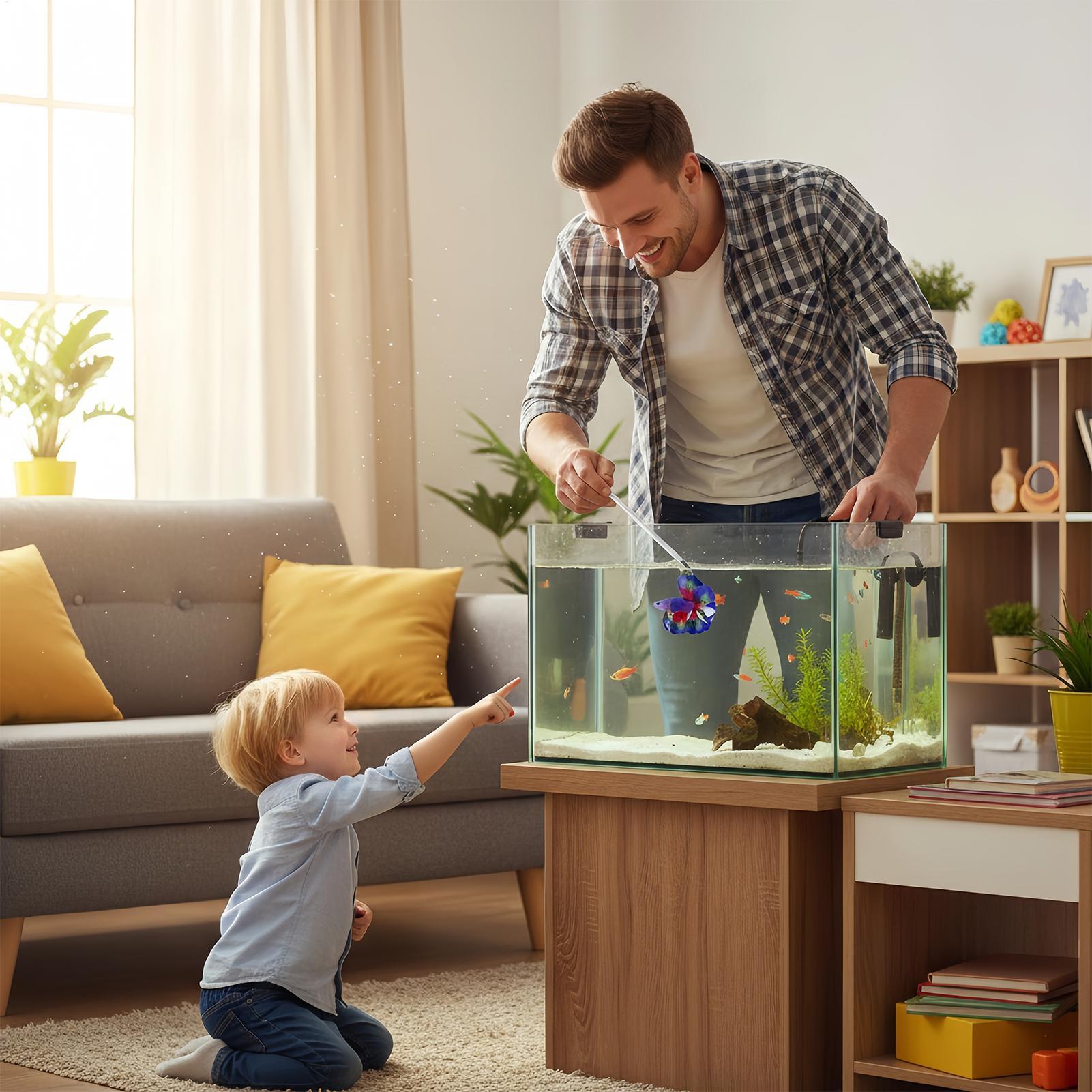 Planted Aquarium For Beginners - Wędka do treningu ryb Betta, interaktywna