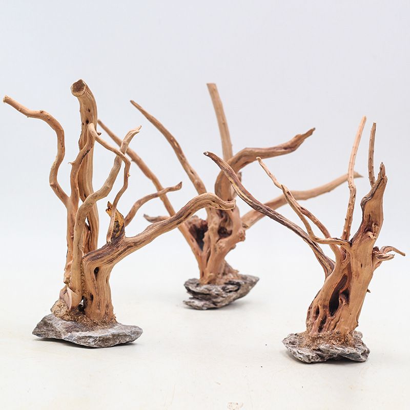 Aquarium Planted Tree - 1PC akwarium dekoracje krajobrazu drewniane korzeń