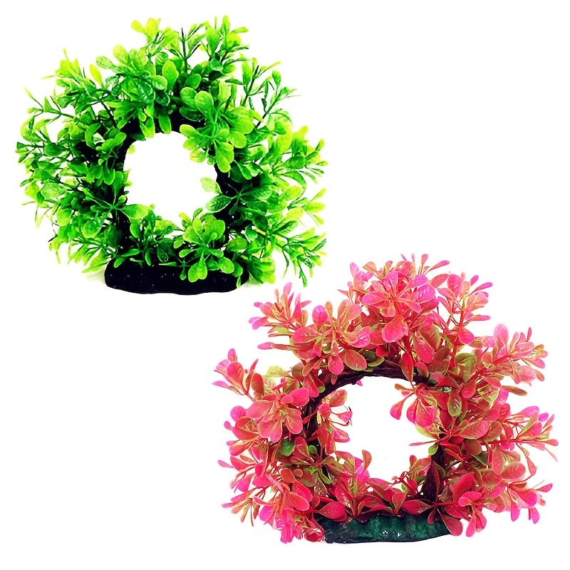 Planted Aquarium Materials - Wodny Wieniec Sztuczny Podwodny Plastikowy Wieniec