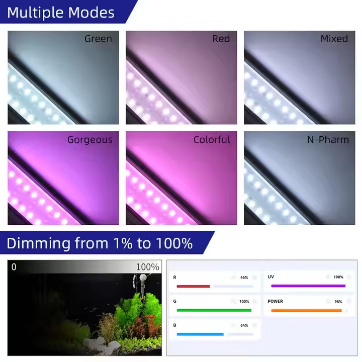 Światła akwariowe WEEK AQUA S  – Planted Aquarium Materials recenzja i cena