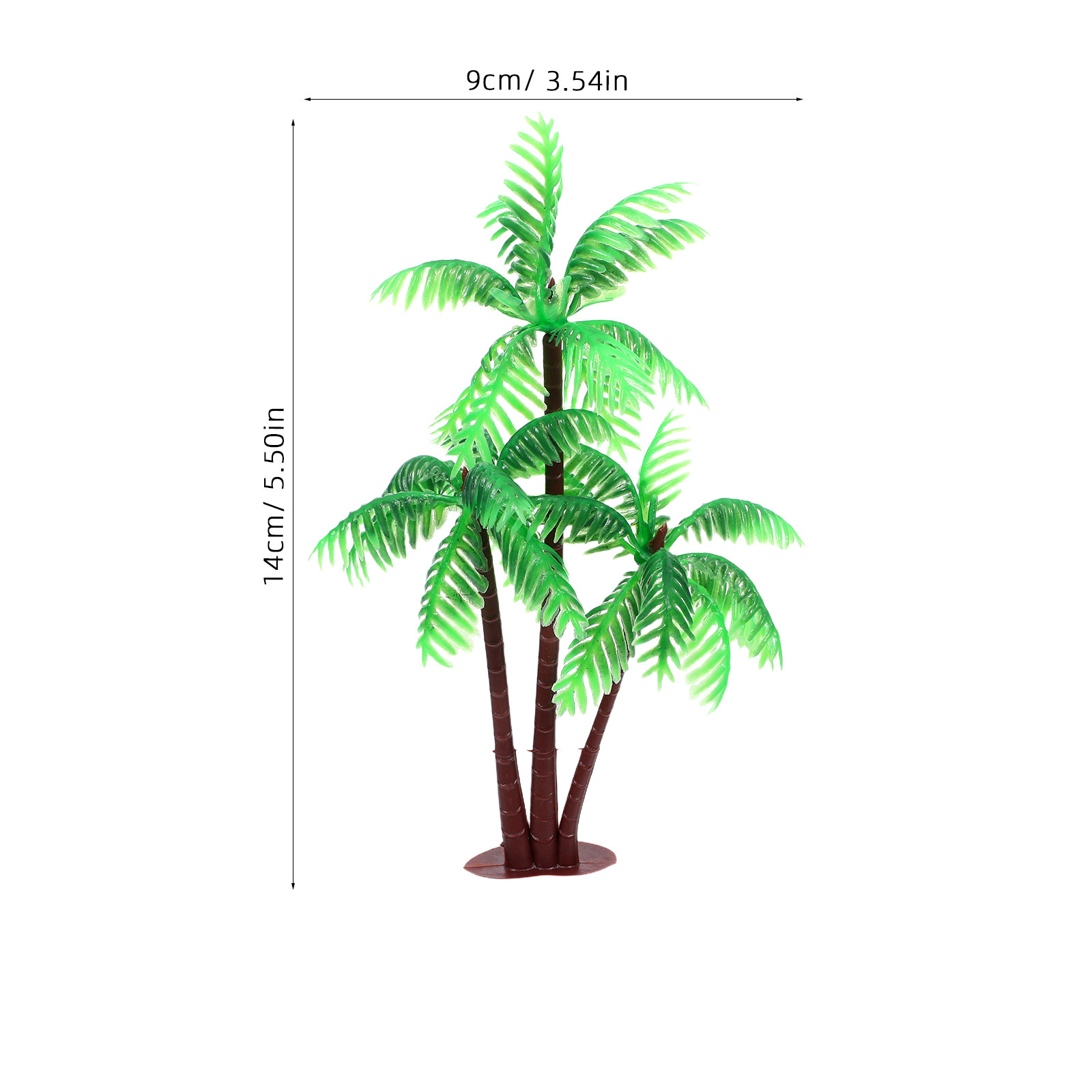 25 szt. sztucznych drzew kokos – Aquarium Planted Tree recenzja i cena