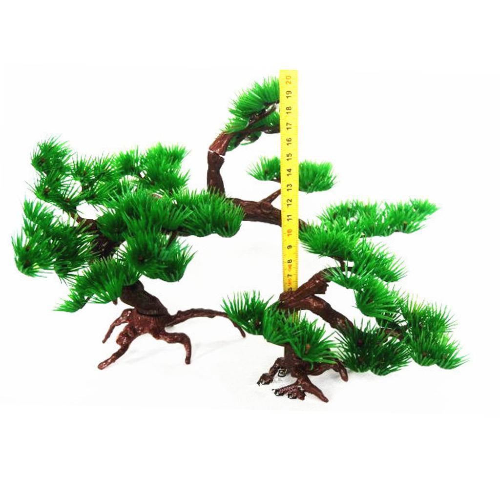 Rośliny podwodne, ozdoba akwar – Aquarium Planted Tree recenzja i cena