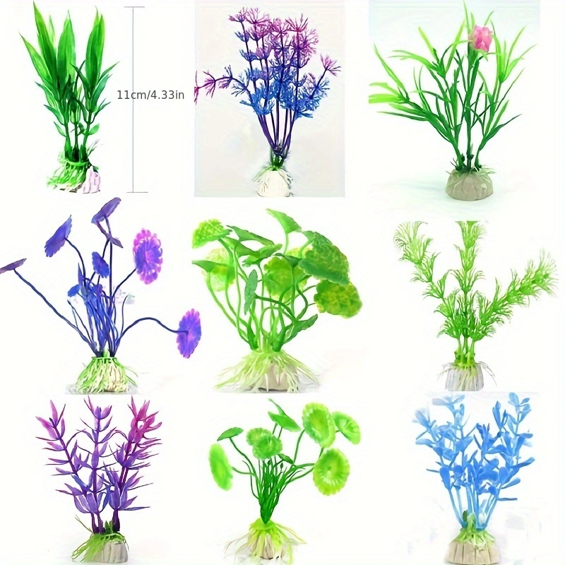 Sztuczne podwodne rośliny plas – Planted Aquarium Materials recenzja i cena