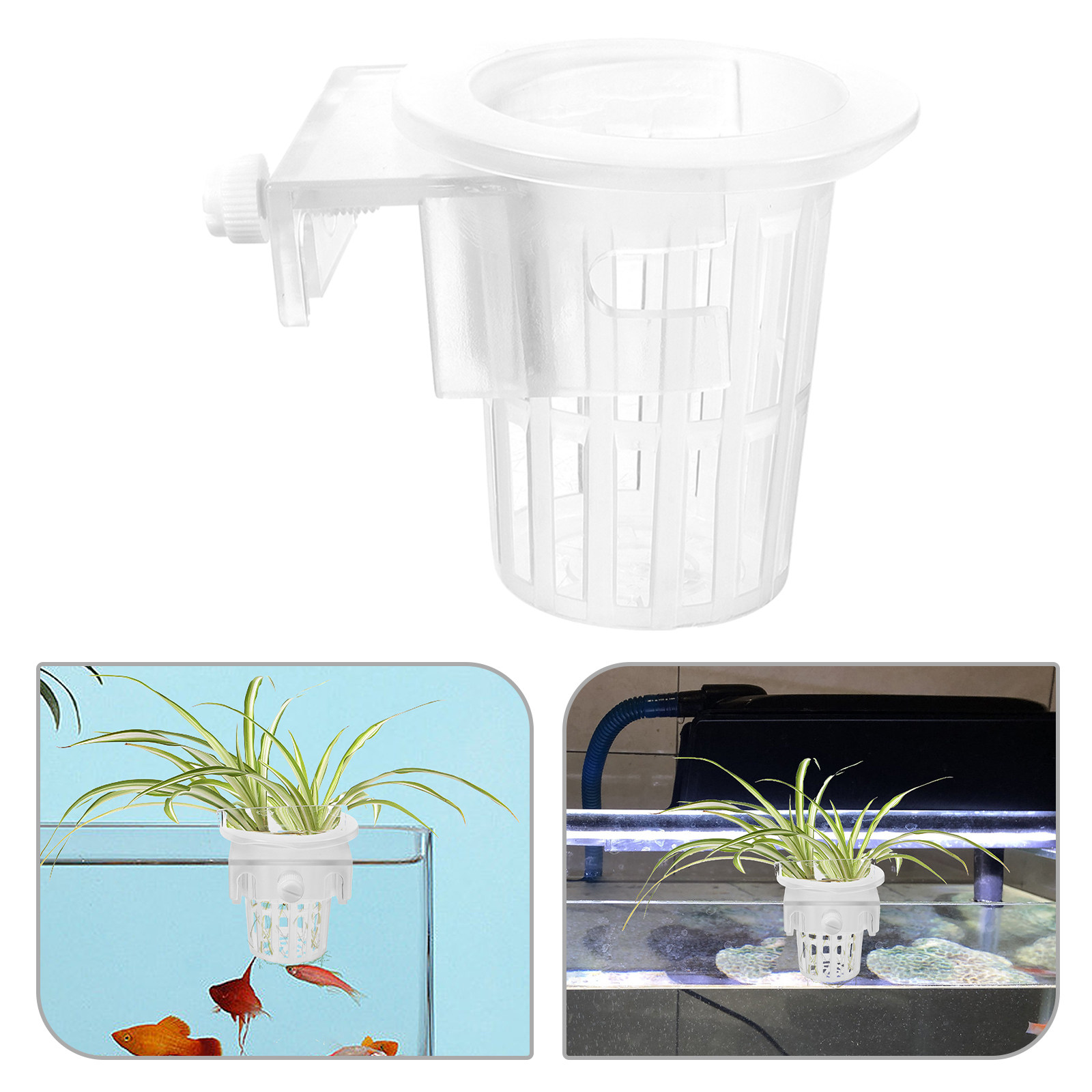 6 szt. siatkowych koszyków hyd – Aquarium Planted Wall recenzja i cena