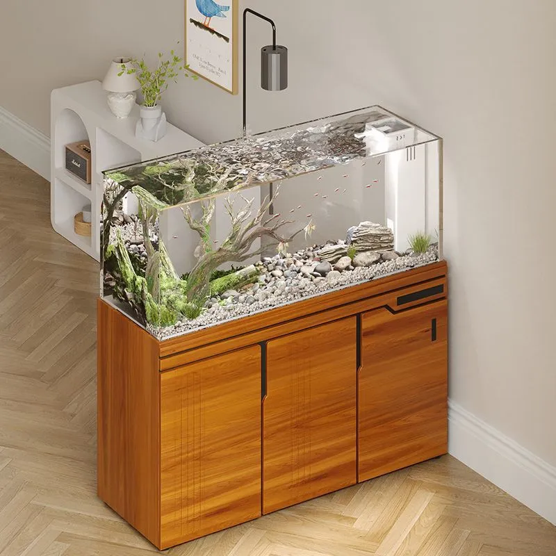 Duże, ultra-białe szklane akwa – Aquarium Planted Wood recenzja i cena