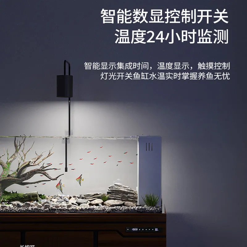 Duże, ultra-białe szklane akwa – Aquarium Planted Wood recenzja i cena