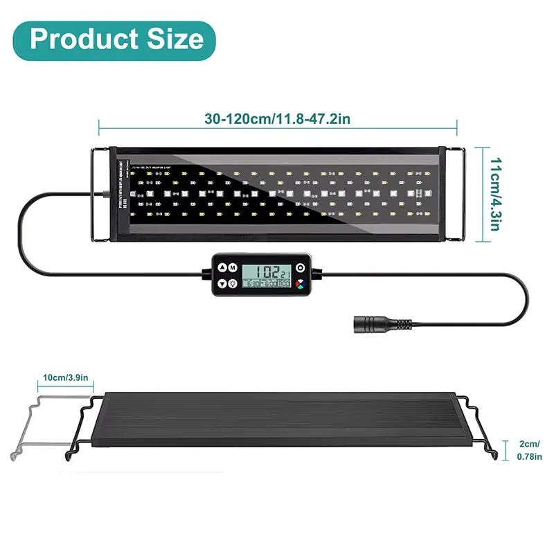 Nowa lampa LED do akwarium o d – Planted Aquarium Hours recenzja i cena