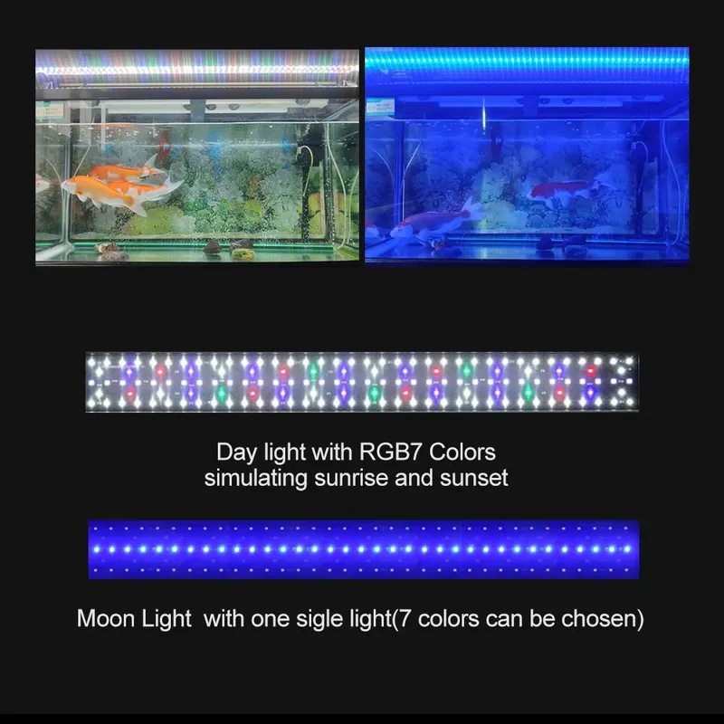 Oświetlenie LED RGB do akwariu – Planted Aquarium Hours recenzja i cena