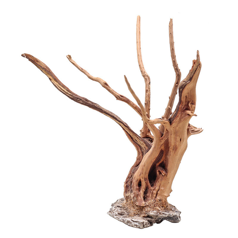 1PC akwarium dekoracje krajobr – Aquarium Planted Tree recenzja i cena