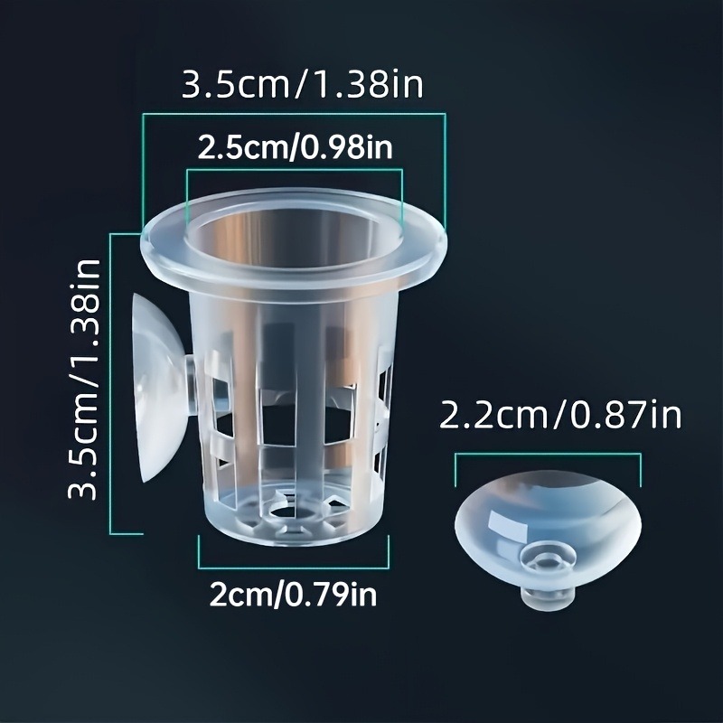 10/20/30 szt. plastikowych kub – Planted Aquarium Materials recenzja i cena