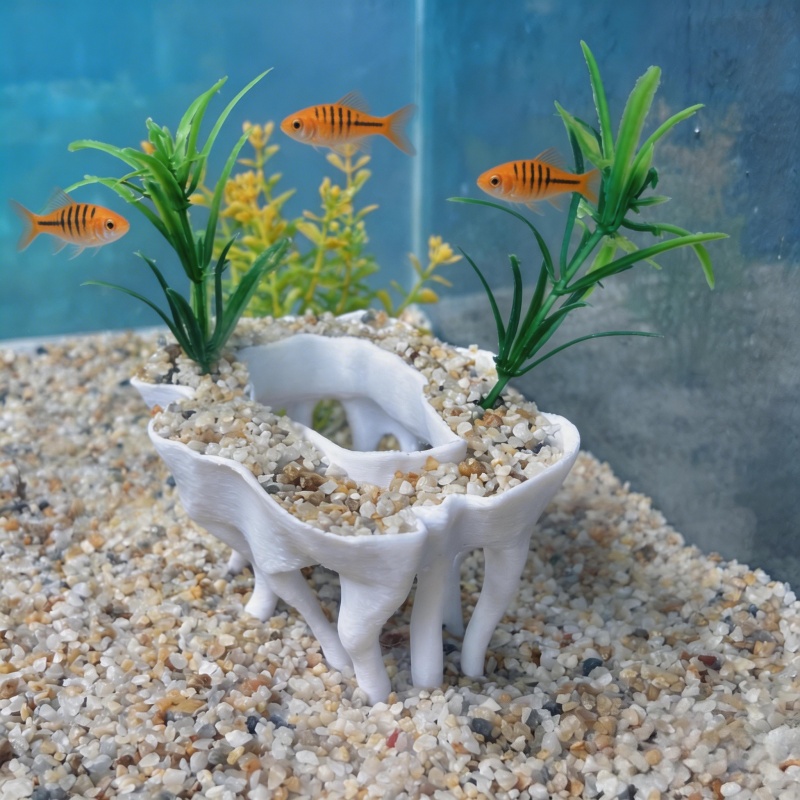 Drukowane w 3D rośliny akwario – Aquarium Planted Tree recenzja i cena